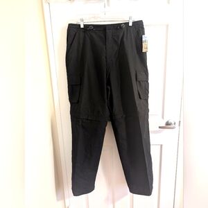 NWT Wind River Outfitters outdoor hiking cargo pants shorts combo Black SZ XL
